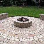Cute patio fire pit for my backyard ~ another thing to add to the round brick patio designs