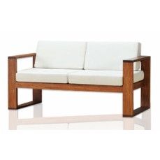Cute Simple Wooden Sofa Design - simple sofa design