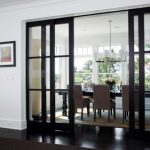 Cute View in gallery Elegant dining area concealed by sliding glass doors in interior sliding glass doors