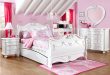 Ideas of Disney Princess White 6 Pc Full Sleigh Bedroom disney princess bedroom set