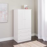 Elegant Edenvale White Armoire white armoire with drawers