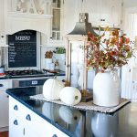 Elegant FALL HOME TOUR, PART 2. Fall Kitchen DecorKitchen IdeasDecorating ... decorating ideas for kitchen counters