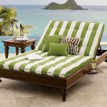 Elegant Image of: Rustic Outdoor Double Chaise Lounge double chaise lounge outdoor