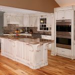 Elegant Kitchen : Best Pictures Of Distressed Kitchen Cabinets And Steps To Install rustic white kitchen cabinets