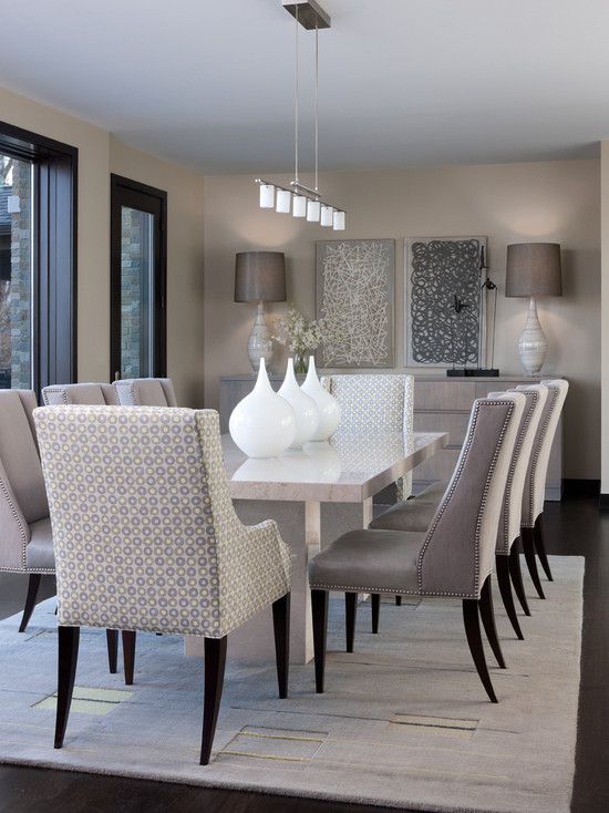 Elegant Modelos de mesas de jantar contemporary white dining room sets