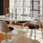 Elegant Saarinen Tulip Chair tulip dining chair