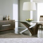 Elegant Solerna dining room set. Sleek design and modern sophistication modern dining room furniture sets