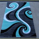 Elegant Turquoise And Grey Area Rugs turquoise blue area rugs