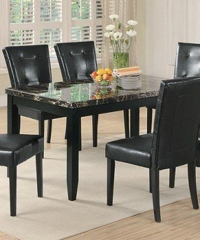 Cool Love this Black Faux-Marble Dining Table on #zulily! #zulilyfinds faux marble dining table