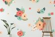Best Half Order* Graphic Flower Clusters. Removable Wall DecalsVinyl ... flower wall stickers