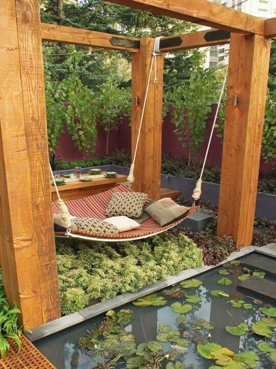 Awesome Adult swing set! Beautiful! garden swings for adults
