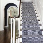 Ideas of Navy Geometric Stair Runner view full size geometric stair runner