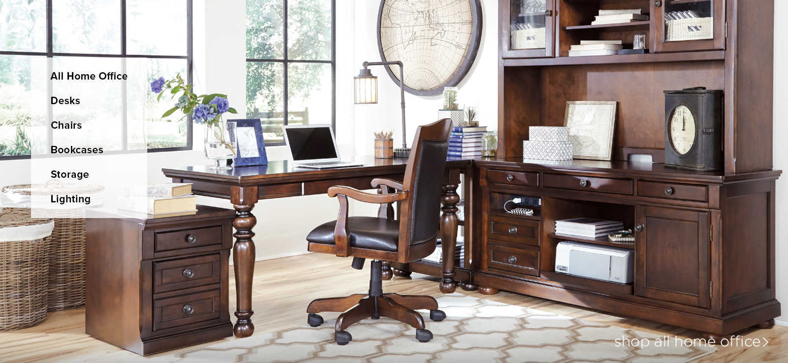 New Home Office. Shop Desks home office furniture desk