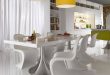 Ideas of Alvarado Upholstered Dining Side Chair Set Of 2 High Class Glass In Modern contemporary white dining room sets