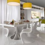 Ideas of Alvarado Upholstered Dining Side Chair Set Of 2 High Class Glass In Modern contemporary white dining room sets