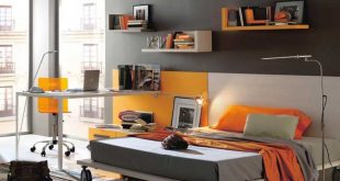Ideas of Bedroom Design, Modern Baby Nursery and Kids Room Furniture from Kibuc:  Dark modern teen bedrooms