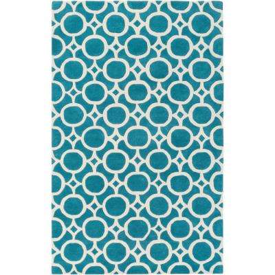 Ideas of Transit Taylor Turquoise ... turquoise blue area rugs