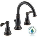Ideas of Widespread 2-Handle Bathroom Faucet in Oil Rubbed Bronze bronze bathroom faucet