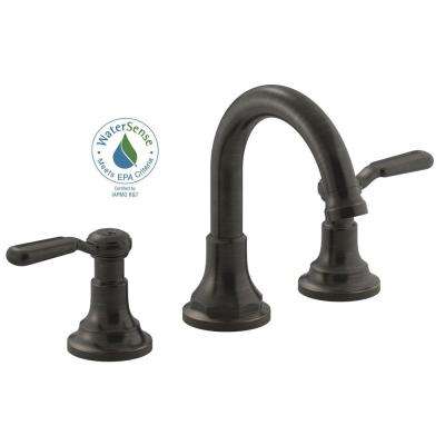 Ideas of Worth 8 in. 2-Handle Widespread Bathroom Faucet in Oil-Rubbed Bronze bronze bathroom faucet