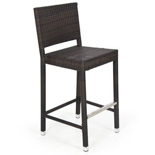 Images of Best Choice Products Outdoor Wicker Barstool All Weather Brown Patio  Furniture New outdoor patio bar stools