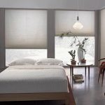 Images of cellular shades (disappear neatly when they are open, allowing for maximum  light contemporary bedroom window treatments
