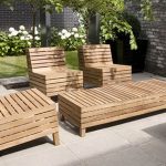Images of Furniture Furniture Fascinating Patio Design Natural Brown Finishing  Striped Solid Oak Wooden solid wood outdoor furniture