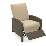 Images of Havana Aluminum u0026 Woven Resin Wicker Recliner reclining patio chair