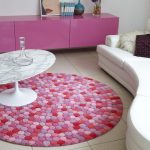 Images of This Round Dotty Rug. Pretty Pink Bedroom Rugs Pictures to Pin on Pinterest girls bedroom rugs