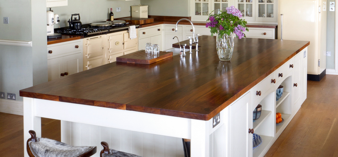 Images of Walnut Super Stave Kitchen Worktops wooden kitchen work tops