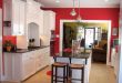 Cozy Classic Red Kitchen kitchen theme ideas