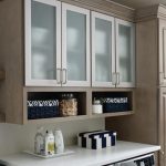 Images of ... Laundry room storage cabinets with aluminum frame doors and frosted  glass laundry room storage cabinets