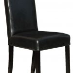 Luxury black dining chairs | Black Leather Dining Room Chairs and Leather Bar black leather dining room chairs