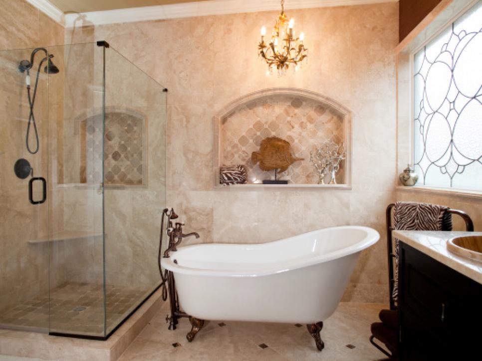 Luxury Budget Bathroom Remodels | HGTV bathroom renovation ideas on a budget
