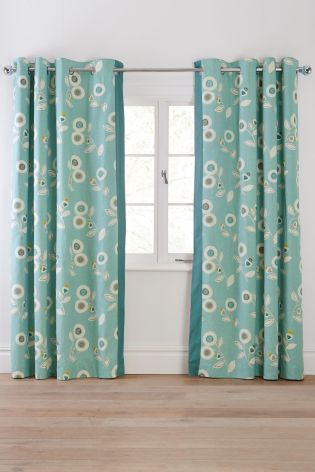 Luxury Buy Cotton Eyelet Curtains from the Next UK online shop | Living room next retro floral curtains