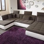 Luxury Contemporary living room furniture, modular sofa in black and white modern sofas for living room