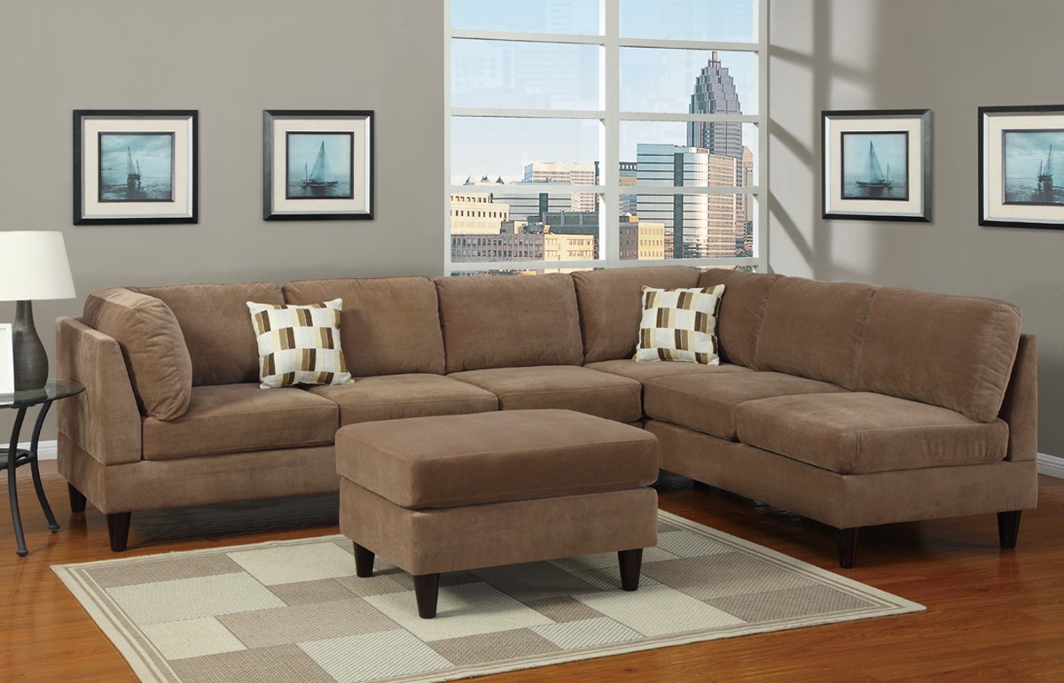 Buy simple and easy to maintain Microfiber Sofa