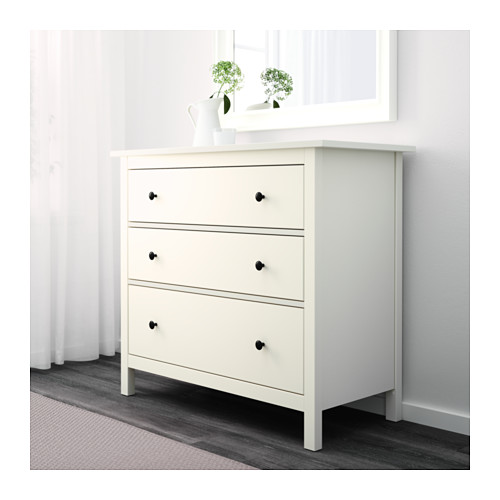 Luxury HEMNES Chest of 3 drawers - white stain - IKEA ikea hemnes 3 drawer dresser