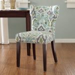 Luxury Madison Park Emilia Tufted Back Dining Chair patterned parsons chairs