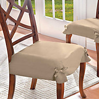 Luxury Microsuede Dining Room Chair Seat Covers dining room chair cushion covers