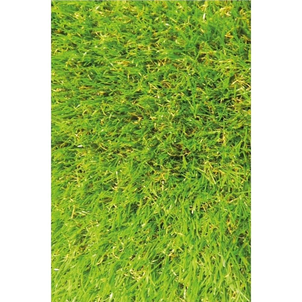 Luxury Ottomanson Garden Grass Green Indoor/Outdoor Area Rug grass area rug
