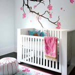 Luxury View in gallery Nursery Mural.png 25 Modern Nursery Design Ideas baby girl room decor