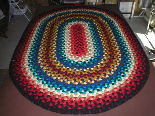 Master 5u0027 X 7u0027 Oval Braided Rug ·  oval braided rugs