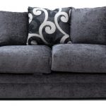 Master Jackson Chenille Grey Fabric 2 Seater ... grey chenille sofa