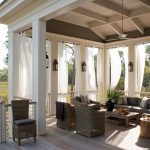 Master Outdoor Curtains, Transitional, deck/patio, Wayne Windham Architect outdoor patio curtains