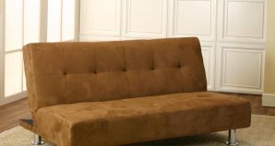 Master Parker Brown Micro Fiber Futon Sofa Bed brown futon sofa bed