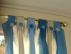 Master The tabs ... tab top curtains with buttons