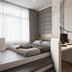 Master Une chambre minimaliste et contemporaine. www.m-habitat.fr/.. Studio  ApartmentsSmall ... modern bedroom design ideas