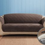 Master View Details u003e · Reversible Suede u0026 Sherpa leather sofa covers