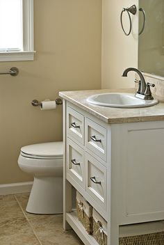 Modern 500px / Small Bathroom - Vanity by danielbuilders bathroom vanities for small bathrooms