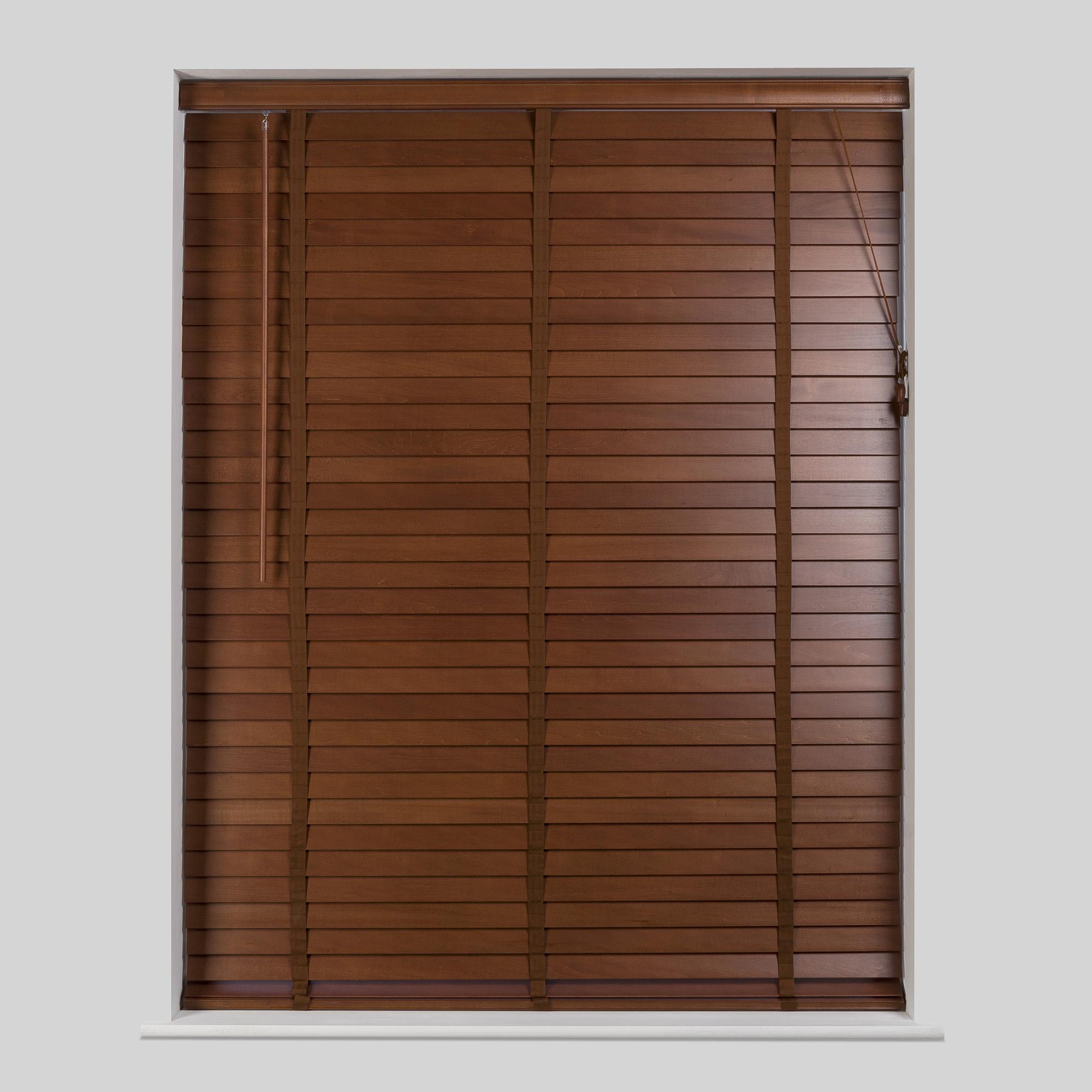 Modern 50mm Acacia Hardwood Venetian Blind wooden venetian blinds
